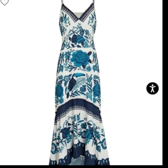 Farm Rio Tropical Tiles Maxidress - Picture 6 of 8